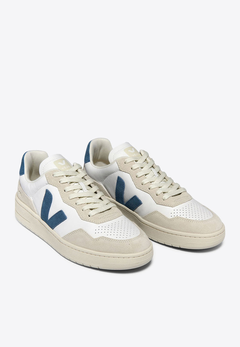 Veja V-90 Leather Low-Top Sneakers White VD2003845WHITE