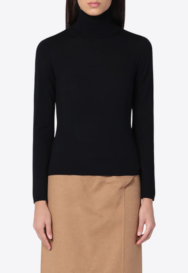 Max Mara Veloce Cashmere High-Neck Sweater Black VELOCECO/P_MAXM-011