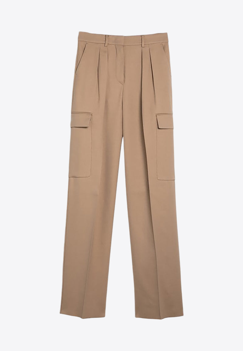 Sportmax Verbas Classic Cargo Pants Caramel VERBASWO/P_SPORM-006