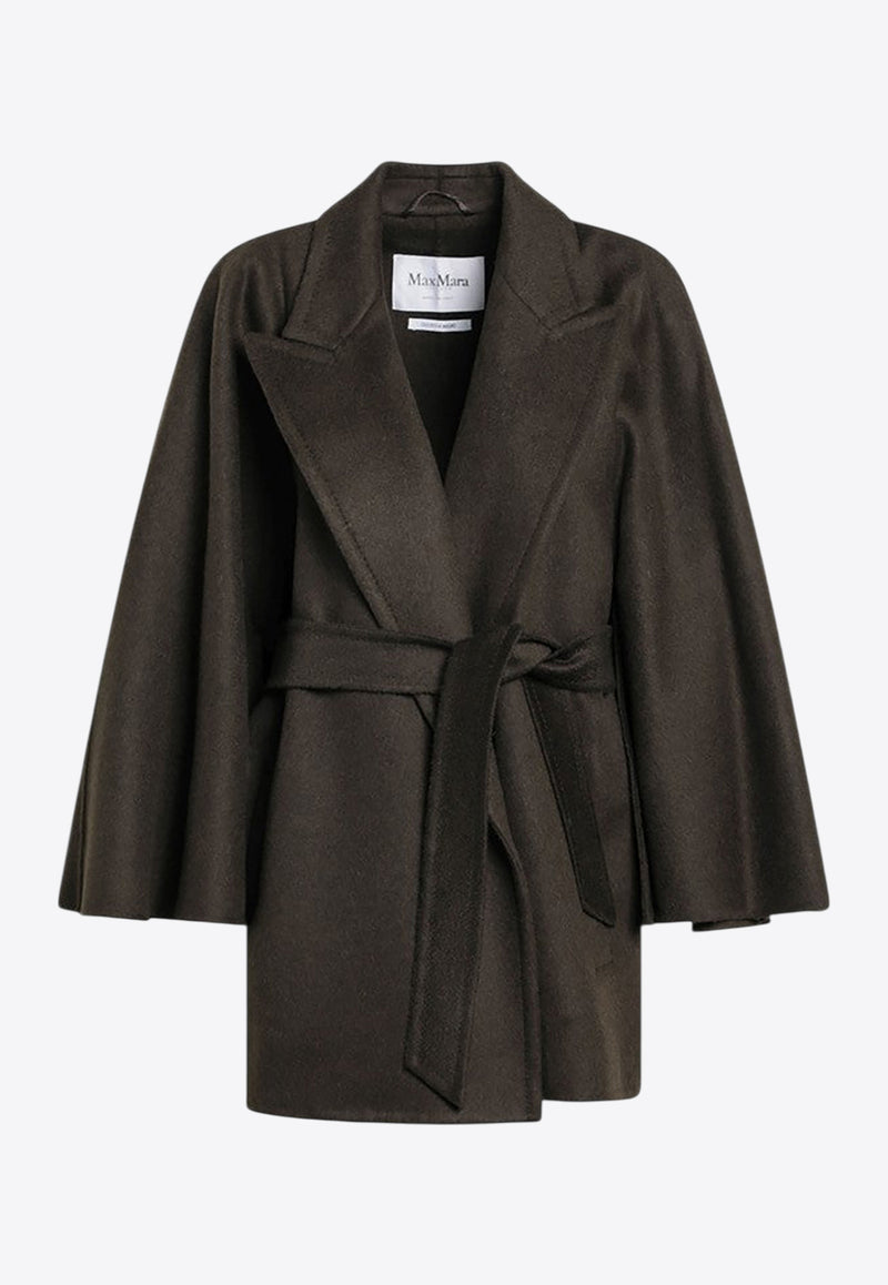 Max Mara Verna Wool Short Coat Green VERNAWO/R_MAXM-007
