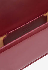 Malone Souliers Vivien Patent Leather Clutch Bag Red VIVIEN 85 ROSEWOOD/ROSEWOOD