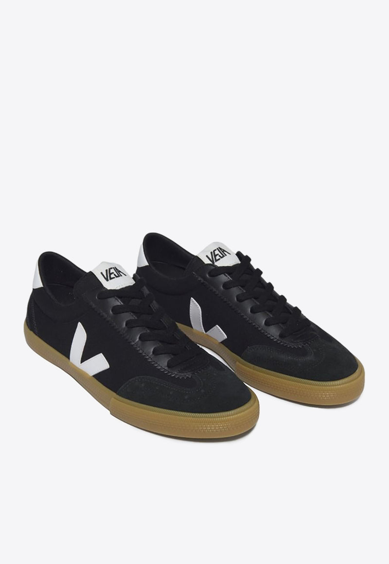 Veja Volley Low-Top Canvas Sneakers  Black VO0103529BLACK