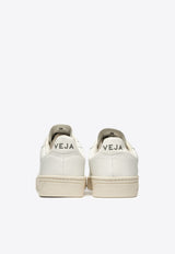 Veja V-10 Low-Top Leather Sneakers White VX0201270WHITE