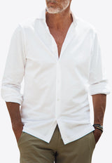 Les Canebiers Vallon Long-Sleeved Shirt White