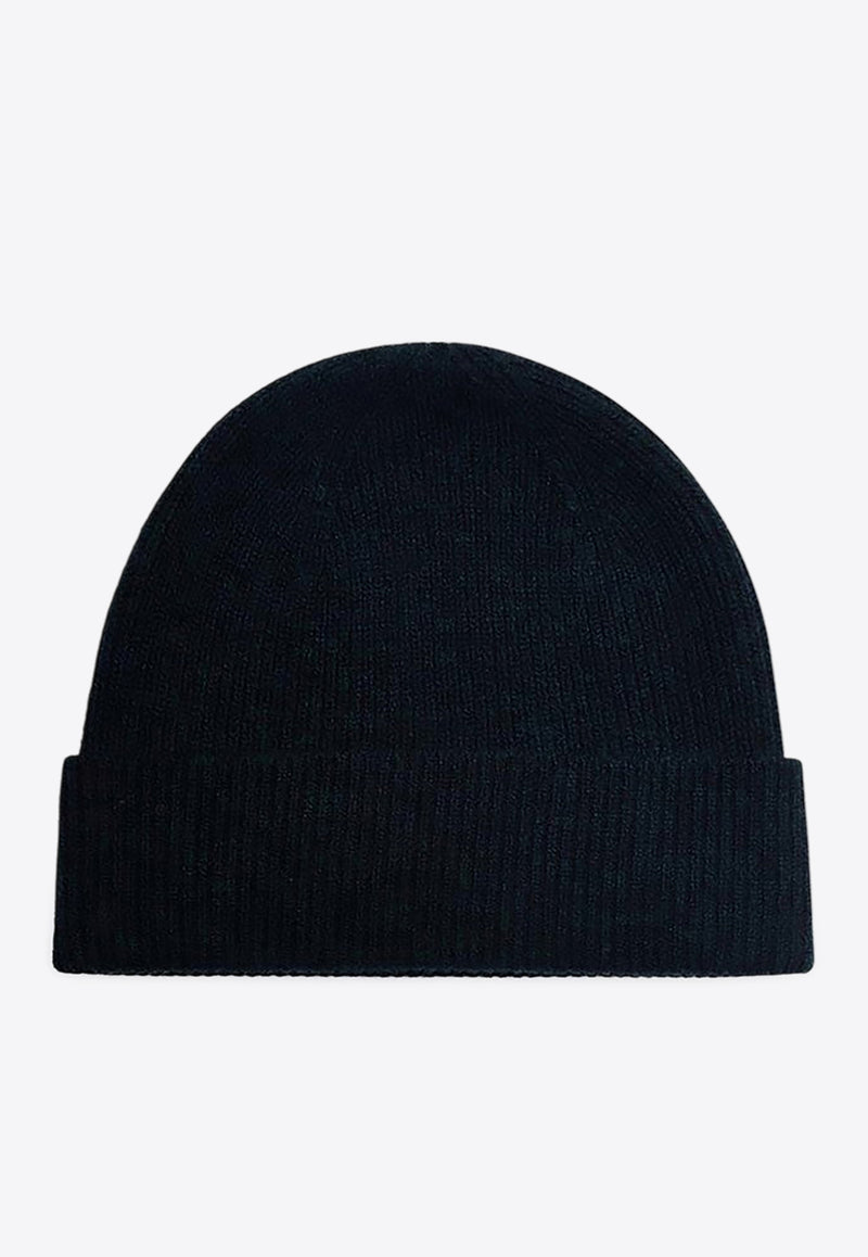 Bonpoint Girls Benny Cashmere Ribbed Beanie Green W04KACK00001WO/P_BONPO-047A