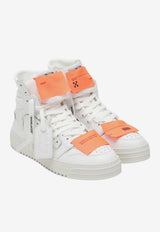 Off-White 3.0 Off Court High-Top Sneakers White W112C9L005LEA005/S_OFFW-0120