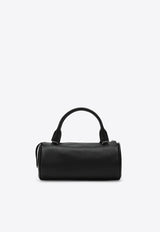 The Row Edith Grained Leather Top Handle Bag Black W1673L97/P_THERO-BLPL