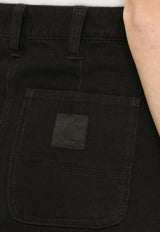 Wardrobe.NYC Mini Denim Skirt W2044R08CO/M_WARDR-BLK