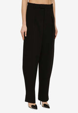 Wardrobe.NYC Wool Wide Tailored Pants Black W2050R09WO/O_WARDR-BLK