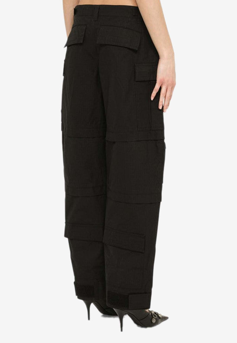 Wardrobe.NYC Straight-Leg Cargo Pants W2062R11CO/M_WARDR-BLK