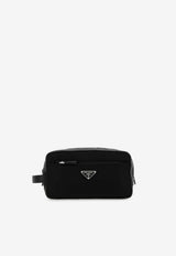 Triangle Logo Re-Nylon Pouch Bag