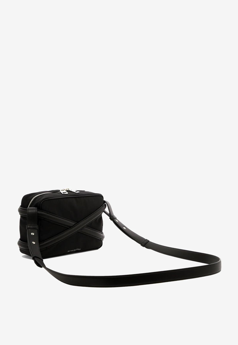 Alexander McQueen Harness Camera Bag Black 7262921AALD1000_53959