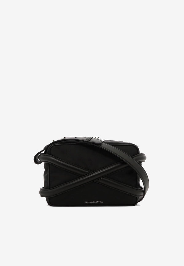 Alexander McQueen Harness Camera Bag Black 7262921AALD1000_53959