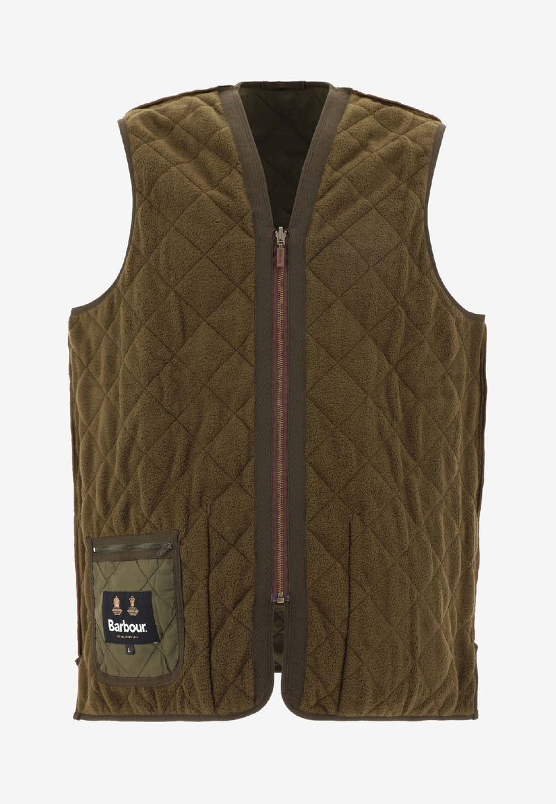 Barbour Polarquilt Reversible Vest Green MLI0002MLIOL91_57738