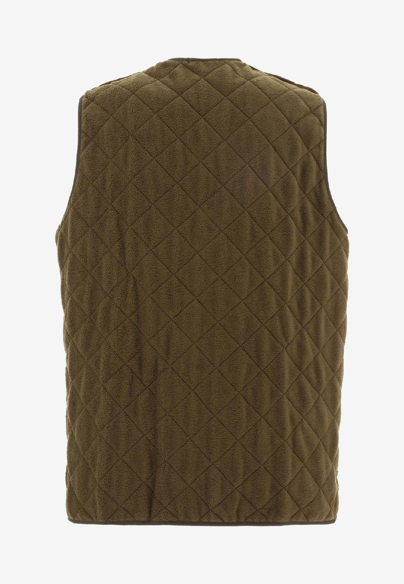 Barbour Polarquilt Reversible Vest Green MLI0002MLIOL91_57738