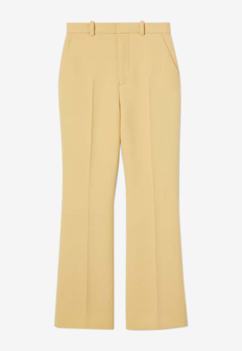 Gucci Wool Straight-Leg Pants Yellow 805983Z7AC39048_74698