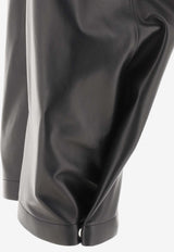 Loewe Balloon-Leg Nappa Leather Pants Black S359Y54L571100 BLACK_70065