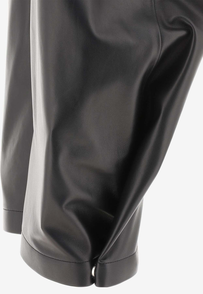 Loewe Balloon-Leg Nappa Leather Pants Black S359Y54L571100 BLACK_70065