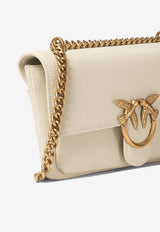 PINKO Mini Love One Soft Crossbody Bag  Cream 104528A29QZ14Q_74065