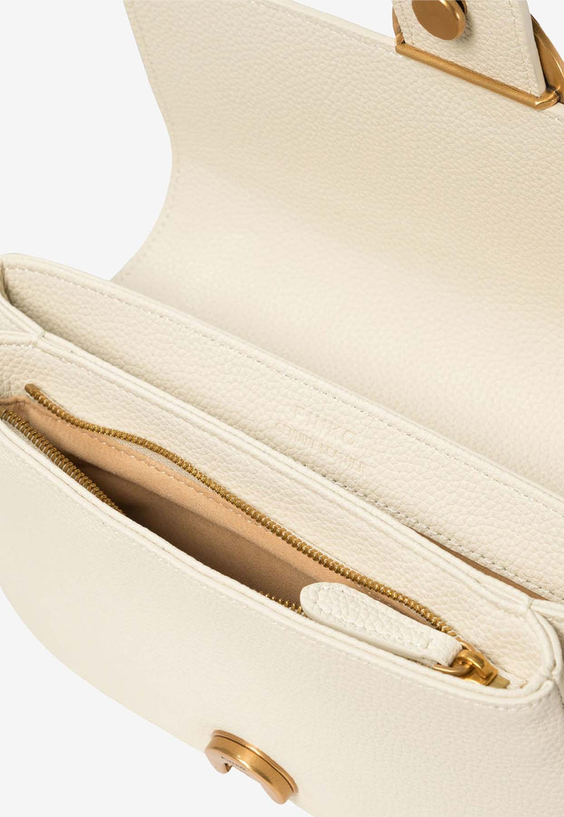 PINKO Mini Love One Soft Crossbody Bag  Cream 104528A29QZ14Q_74065