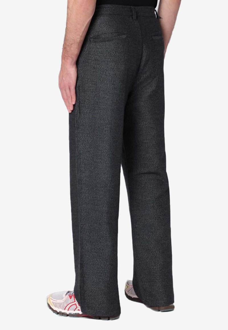 Brain Dead Salt and Pepper Straight Pants Black W24B12003953CO/P_BRAID-BLK