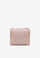 Bottega Veneta Loop Intrecciato Leather Crossbody Bag Lotus 723548V1G116917_80177
