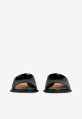 Bottega Veneta Cha Cha 50 Leather Mules Black 787037V4BO01000_80195