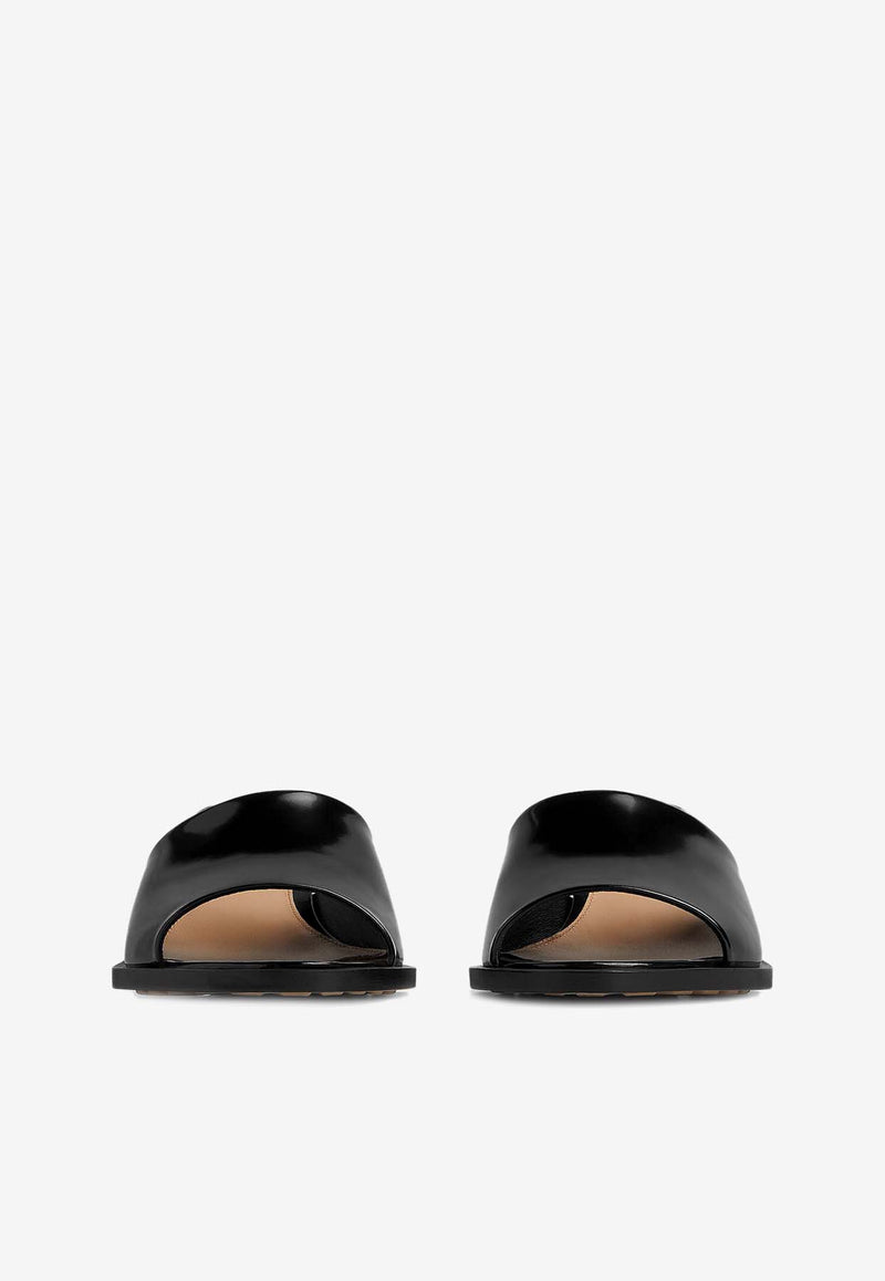 Bottega Veneta Cha Cha 50 Leather Mules Black 787037V4BO01000_80195