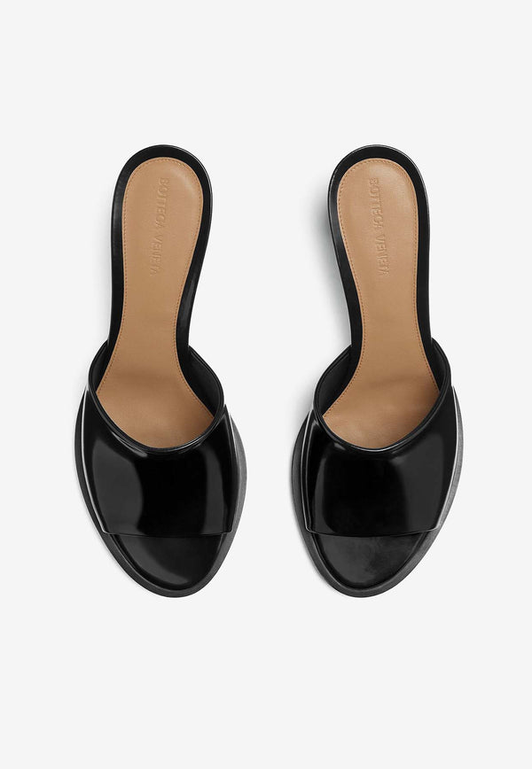 Bottega Veneta Cha Cha 50 Leather Mules Black 787037V4BO01000_80195