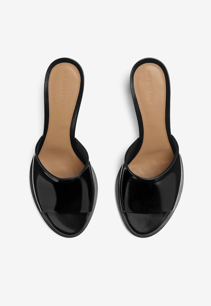 Bottega Veneta Cha Cha 50 Leather Mules Black 787037V4BO01000_80195