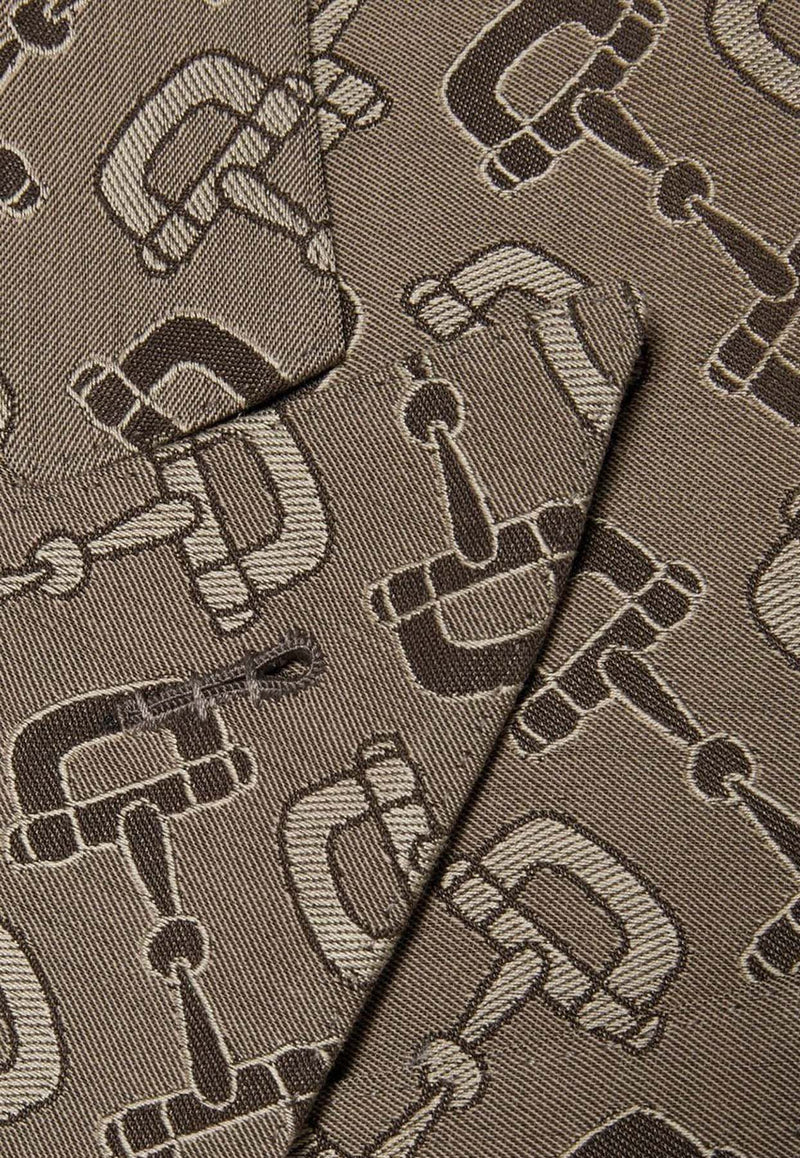 Gucci Monogram Jacquard Blazer Beige 705284ZAKIV9549_80357