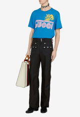 Gucci Stud-Embellished Straight-Leg Pants Black 710432ZAHLW1000_80256