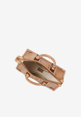 Gucci Small Double G Top-Handle Bag  Brown 715772AAA0O9746_80319