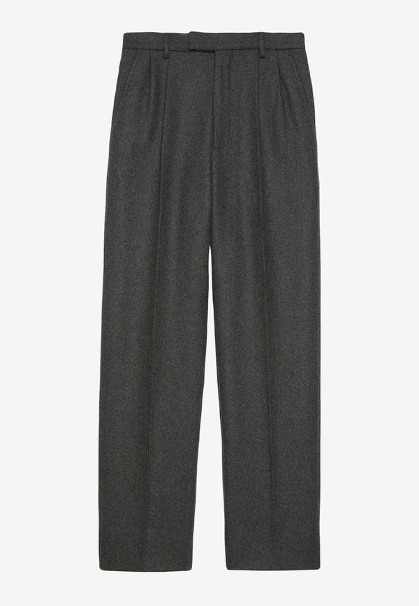 Gucci Tailored Straight-Leg Pants Gray 727665ZAK721165_80351