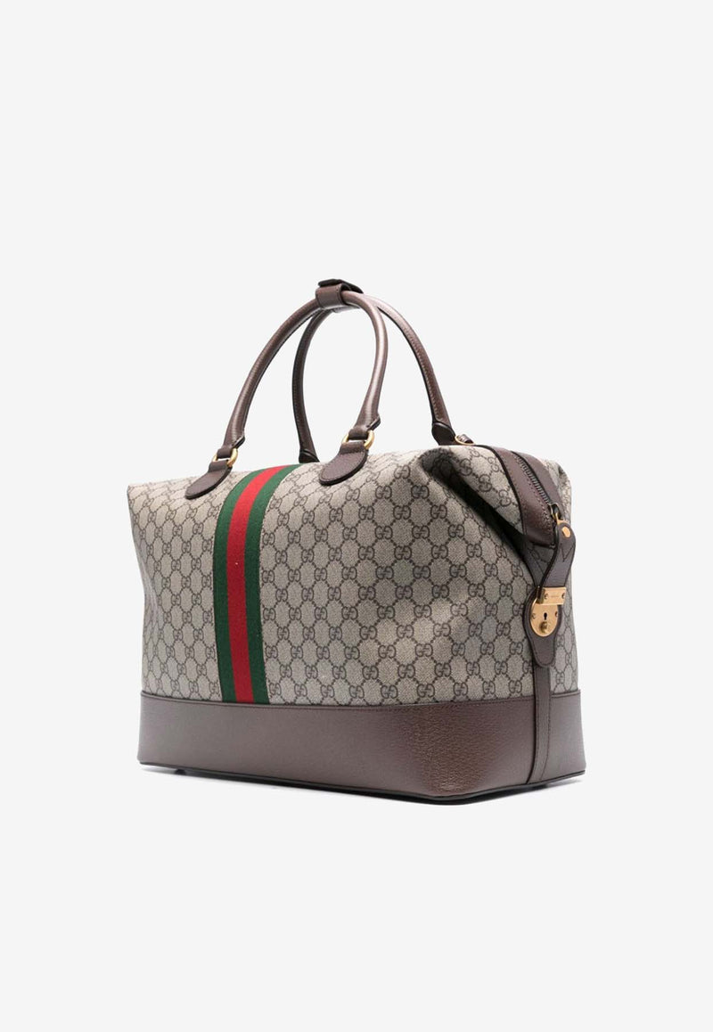 Gucci GG Supreme Duffel Bag Beige 76329596IWT8745_80193
