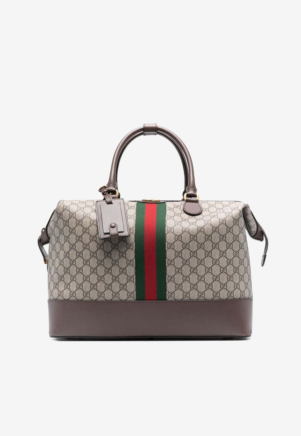 Gucci GG Supreme Duffel Bag Beige 76329596IWT8745_80193