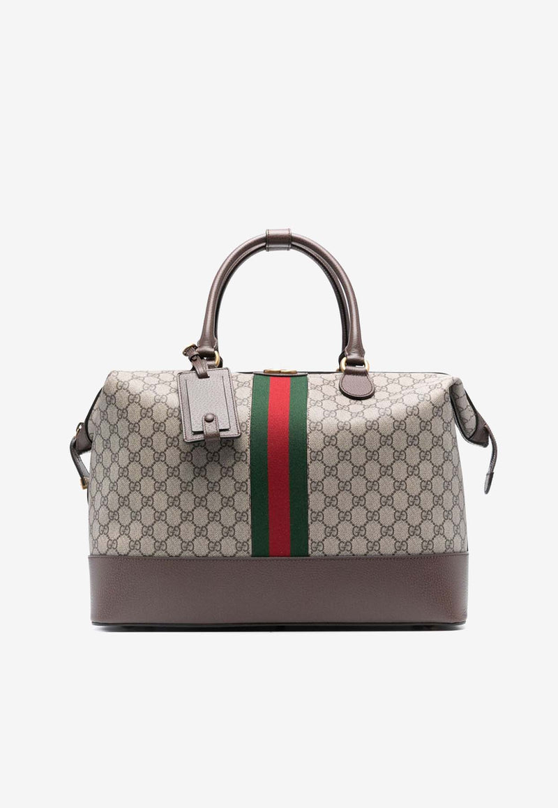 Gucci GG Supreme Duffel Bag Beige 76329596IWT8745_80193