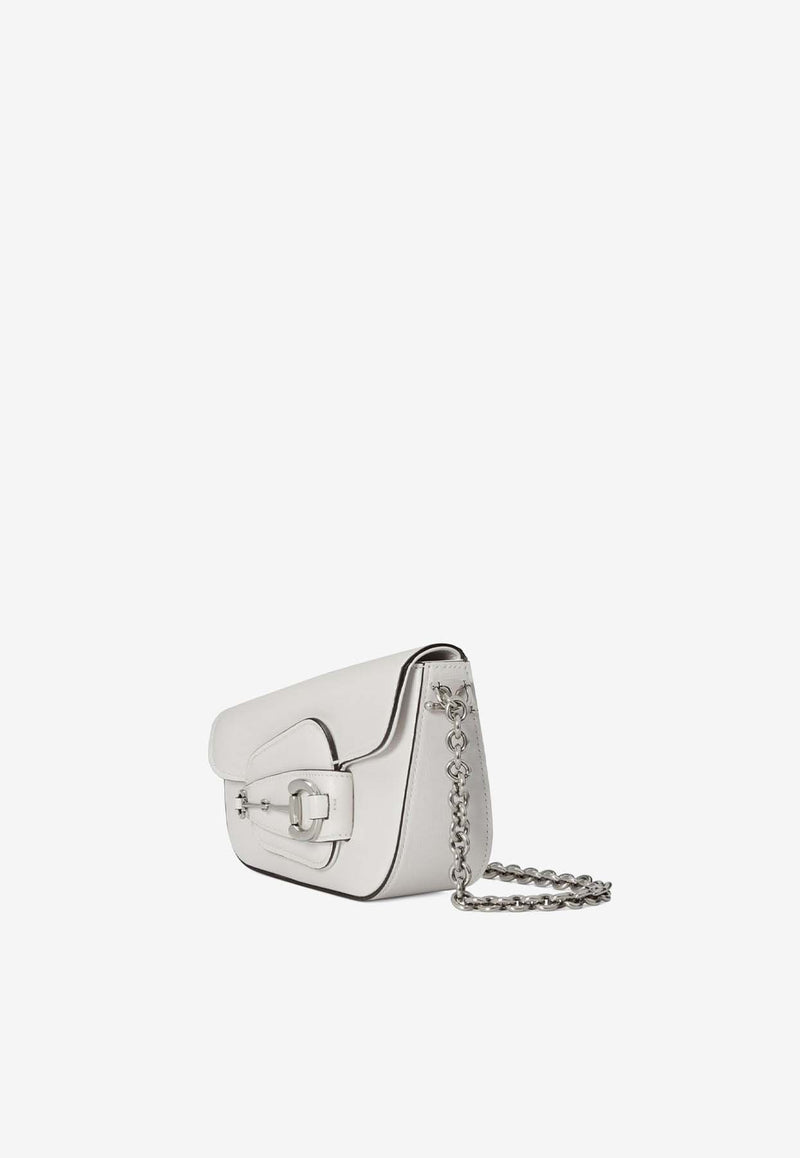 Gucci Mini Horsebit 1955 Shoulder Bag White 7742091DB0N9014_80189
