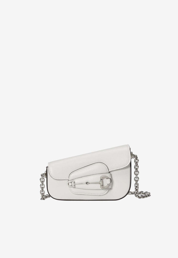 Gucci Mini Horsebit 1955 Shoulder Bag White 7742091DB0N9014_80189