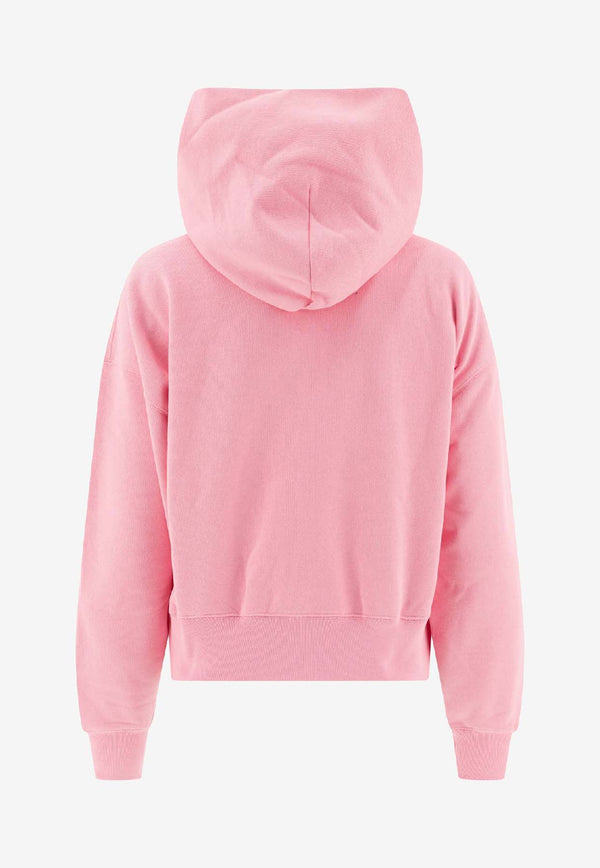 Gucci Sweet Logo Print Hooded Sweatshirt Pink 776886XJGDS5904_79926