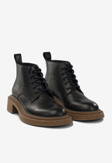Loewe Combat Ankle Boots Black M816285X691100_80337