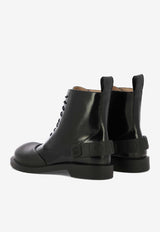 Loewe Campo Lace-Up Boots Black M816285X861100_80123