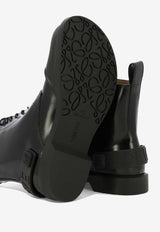 Loewe Campo Lace-Up Boots Black M816285X861100_80123