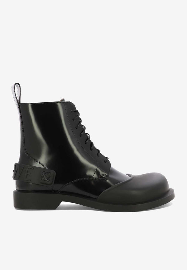 Loewe Campo Lace-Up Boots Black M816285X861100_80123