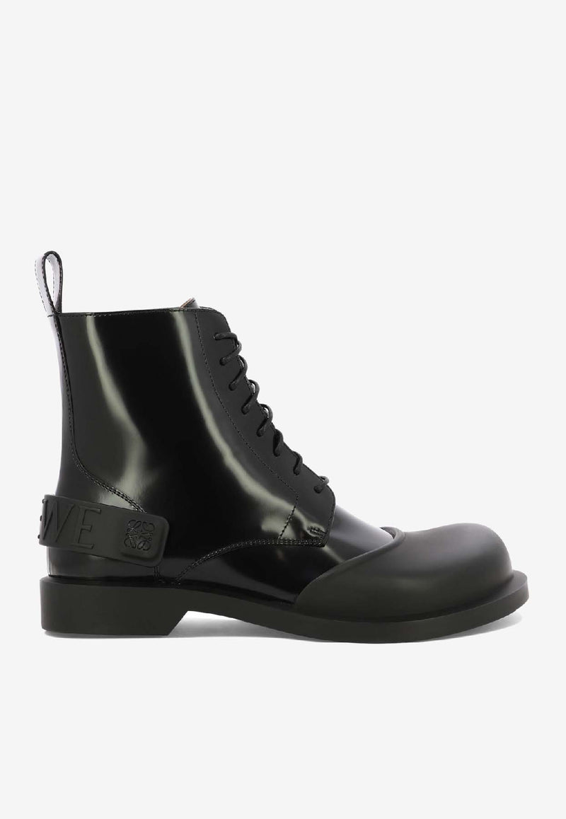 Loewe Campo Lace-Up Boots Black M816285X861100_80123
