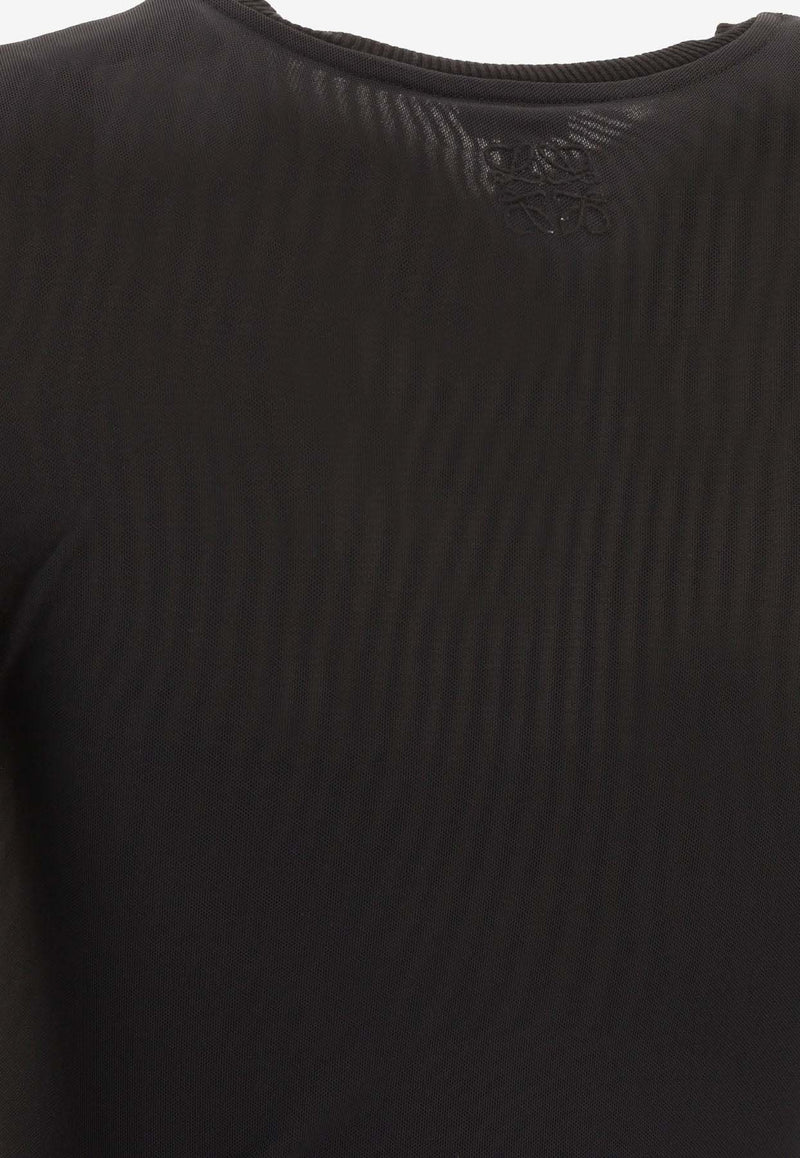 Loewe Logo-Printed Crewneck Top S540Y23X181107_80204