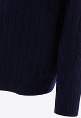 Polo Ralph Lauren Cable-Knit Cashmere Sweater Navy 710876728008BRIGHT NAVY_76976