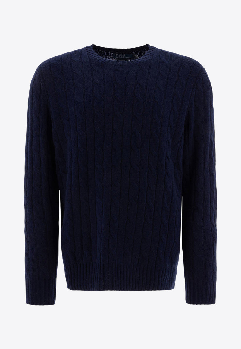 Polo Ralph Lauren Cable-Knit Cashmere Sweater Navy 710876728008BRIGHT NAVY_76976