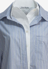 Acne Studios Long-Sleeved Stripe Shirt Light Blue AC0769AF2_bc0cf0fb-f38a-4488-a2a9-5ed5bb3ccd6b
