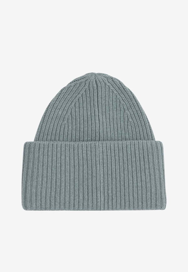 Acne Studios Face Patch Ribbed Beanie Light Blue C40424AAT_f3999f41-f428-4182-997e-c5c441bc2cbf